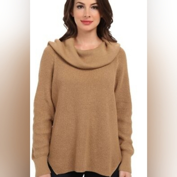 Michael Kors Sweaters - Michael Kors Cowl Neck Waffle Knit Sweater - Size Small